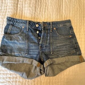 We The Free Classic Blue Jean Shorts